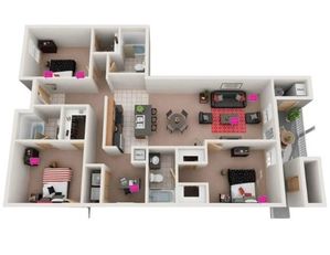3BR, 3BA