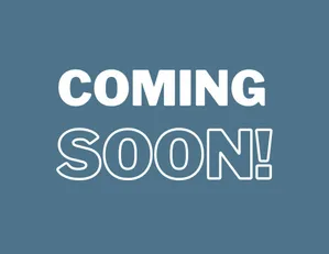 Exciting announcement graphic with \'Coming Soon!\' in bold white letters on a calming blue background.