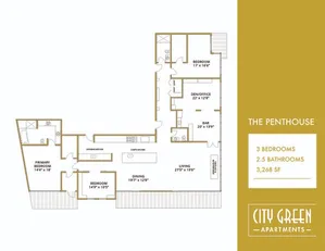 penthouse floor plan