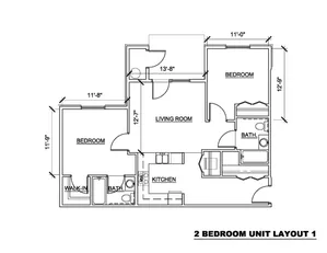2 Bedroom Unit - New in 2024