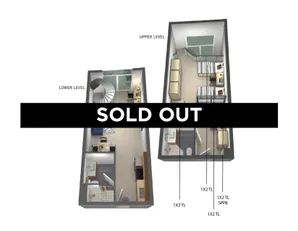 1 Bed 2 Bed QUAD - SOLD OUT