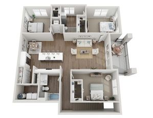 Floor Plan 3D | Seasons at Franklin | Apartments in Franklin, WI