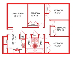 North 4 Bdrm