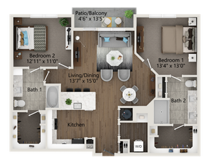 B3 Floor Plan