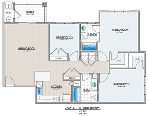 Rowen Place 3 Bedroom With 2 Bathroom