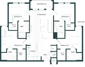 4 Bedroom, 4 Bath