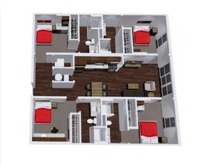 4x4 A Kitchenette