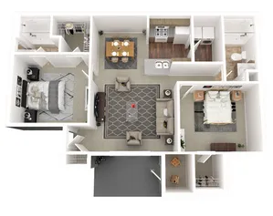 2x2 1150 SQ FT