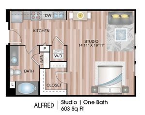Studio Floorplan