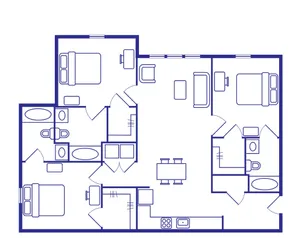 3 BEDROOM, 3 BATH