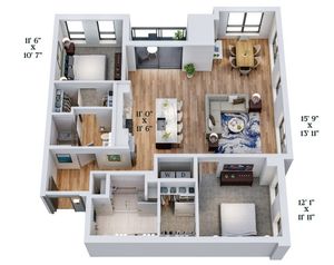 C12 | 2x2 | 1314 sq ft