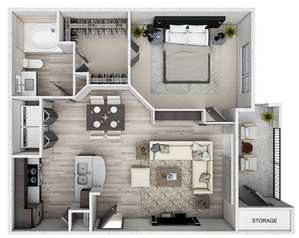 A1 - Hartman Floor Plan
