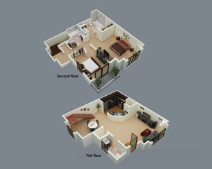 Fenwyck Manor - Two-Story Floor Plan