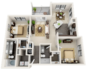 The San Antonio - 1094 sqft.