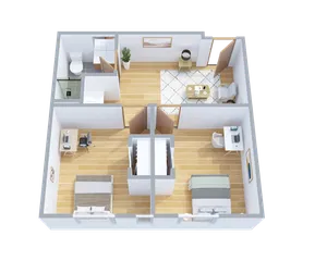 Two Bedroom - Single