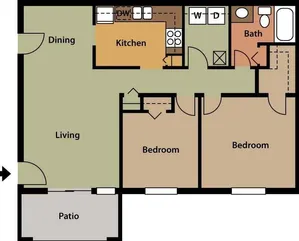 1017 SQ FT
