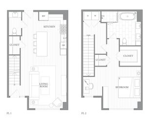 1Riva Row New Apartments | Luxury Apartments in Texas | 1Riva Row 1 bedroom townhome
