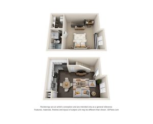 Floor Plan Image | Oakbrook Apartments