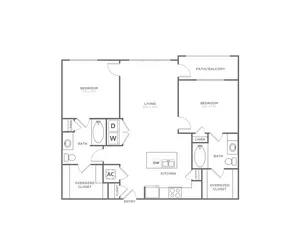 B2 (1040 SF)