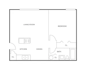 Jackman Grove&mdash;1 Bedroom