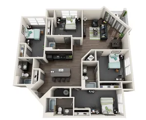 4 Bedroom and 4 Private Bathroom