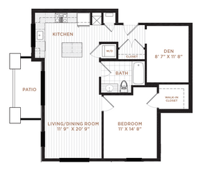 Floor Plan 5 | Manchester Apartments NH | Corsa