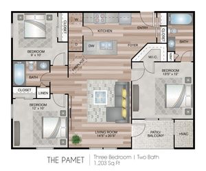3 Bedroom Apartment