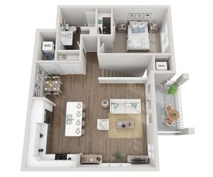 Floor Plan 1F | Seasons at Grafton | Apartments in Grafton, WI