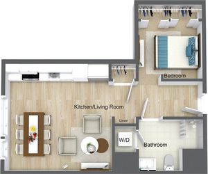 Studio 1 Bathroom S2