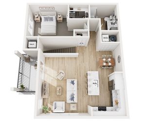 Floor Plan 1G | Seasons at Elgin | Apartments in Elgin, IL