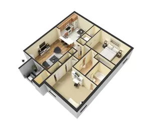 Two Bedroom Two Bath Ph II