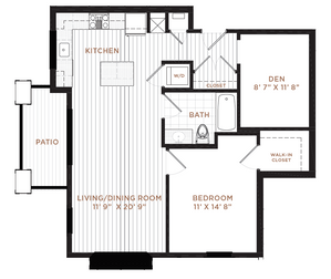 Floor Plan 6 | Derry NH Apartments | Corsa