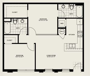 Colony Village B6 Floor Plan