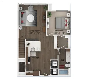 A2L | One Bedroom | Floor 1