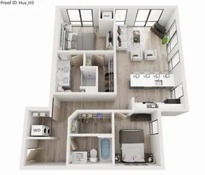 H3 Large 2Bedroom/2Bath