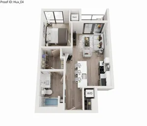 E4 Large 1 Bedroom