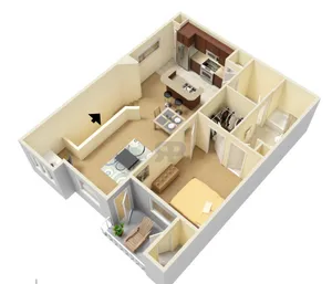 834 sq ft