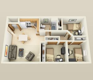 609 Hester - 3 Bedroom 1 Bath