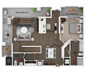 A3L | One Bedroom | Floor 1