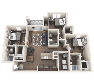 3 Bedroom Floorplan