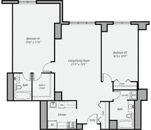 B1P Floor Plan