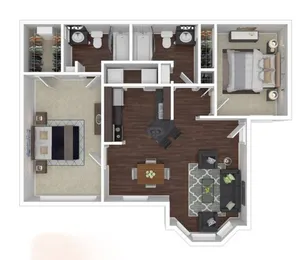 Two Bedroom: B3 Classic