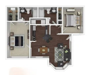 Two Bedroom: B3 - Fully Renovated