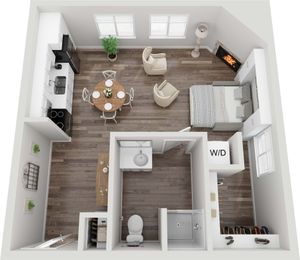 1AF 3D Floorplan