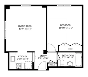An image of the floorplan