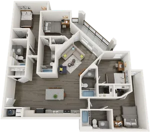 D3.1 | 4 bed 4 bath | from 1589 square feet