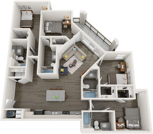 D3 | 4 bed 4 bath | from 1565 square feet