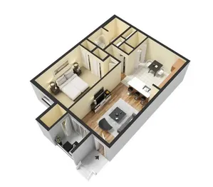 One Bedroom One Bath