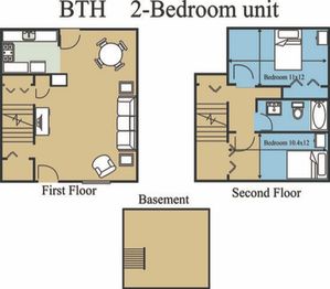 2 Bed TH Floor Plan