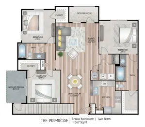 The Primrose Floor Plan